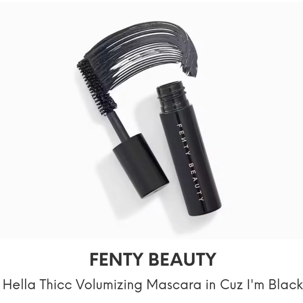 🤩FENTY BEAUTY Hella Thicc Volumizing Mascara In Cuz I'm Black